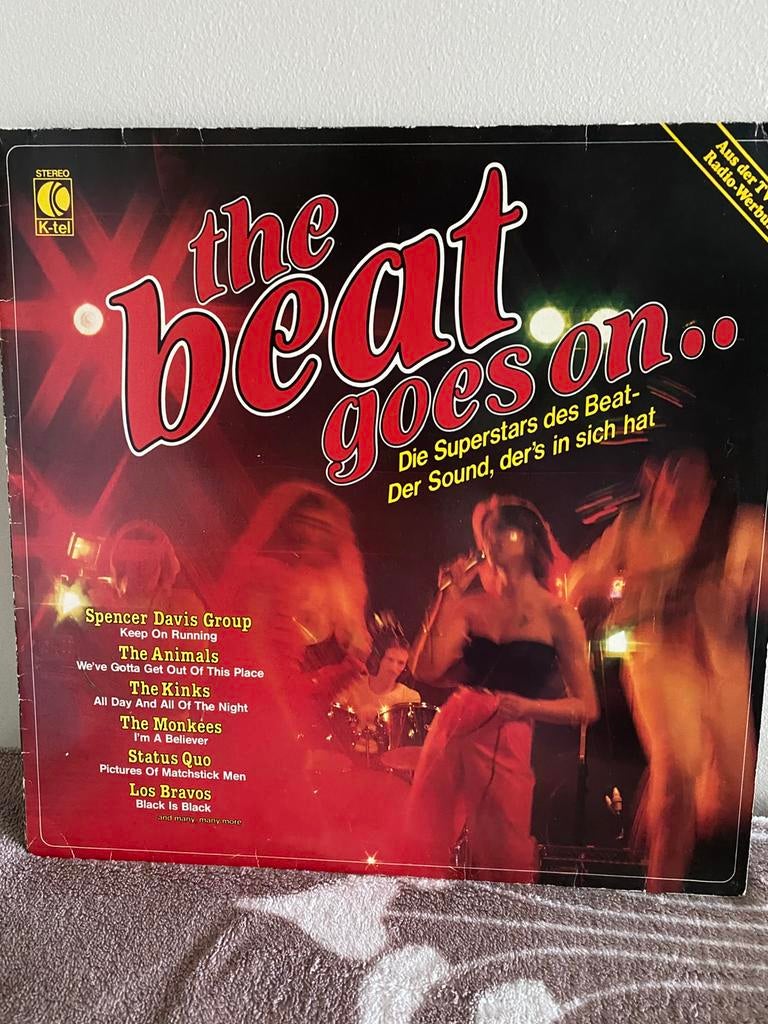 LP the beat goes on, CD & DVD, Vinyles | Compilations, Enlèvement, Utilisé, 12 pouces, Rock et Metal