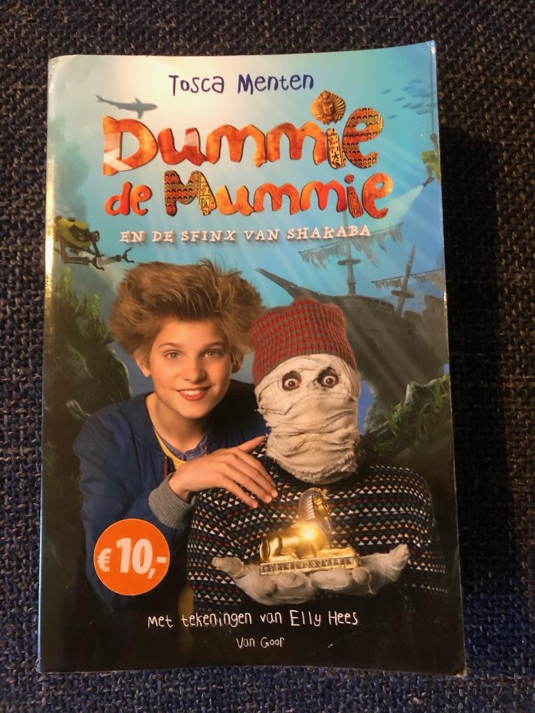 Dummie de Mummie en de sfinx van Shakaba filmeditie boek, Enlèvement ou Envoi, Utilisé, Tosca Menten