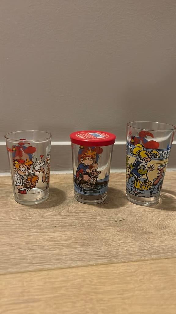 Robbedoes glazen Amora 1994, Ophalen of Verzenden, Zo goed als nieuw