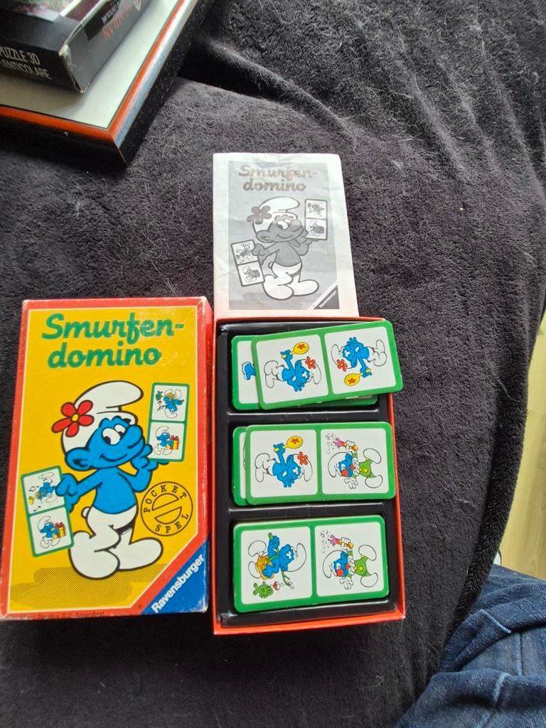 Smurfen domino, Kinderen en Baby's, Ophalen of Verzenden