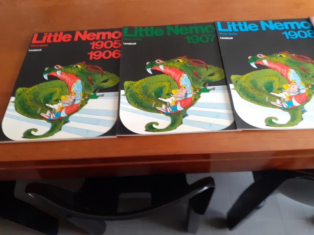 Little Nemo 5 boeken(komplete reeks), Winsor Mc Cay, Complete serie of reeks, Ophalen of Verzenden, Zo goed als nieuw