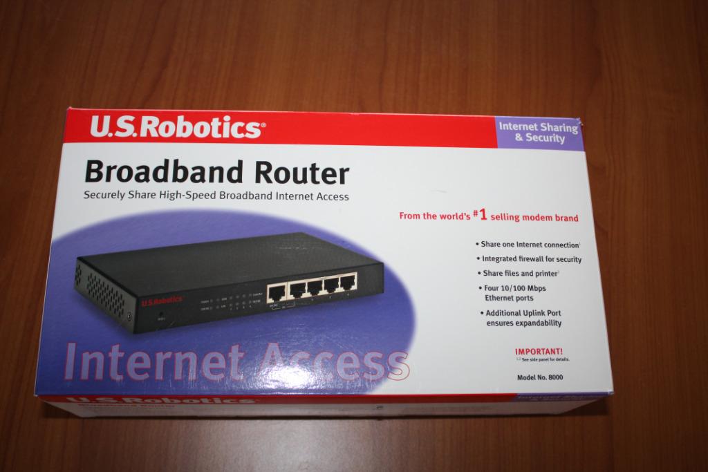 ONS. Robotics -breedbandrouter, Ophalen, Zo goed als nieuw, Router, Linksys