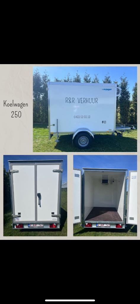 KOELWAGEN TE HUUR, Ophalen