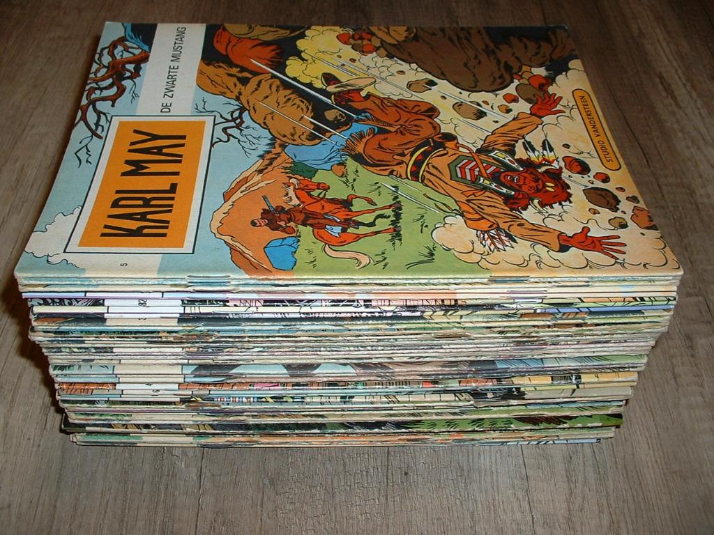 strips karl may ( korting mogelijk ), Meerdere stripboeken, Ophalen of Verzenden, Willy Vandersteen