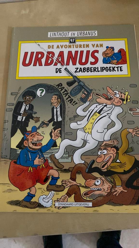 Urbanus - De zabberlipgekte, Ophalen of Verzenden, Urbanus; Willy Linthout