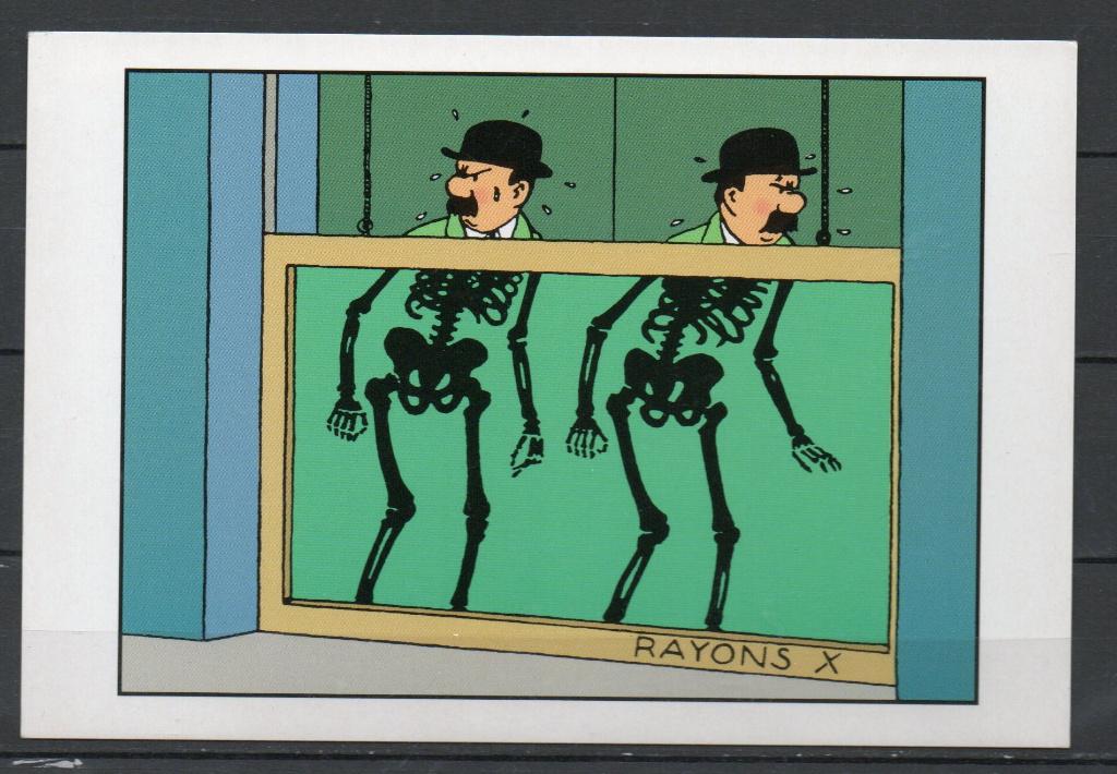 Carte postale : Hergé : Tintin/Kuifje 021, Ophalen