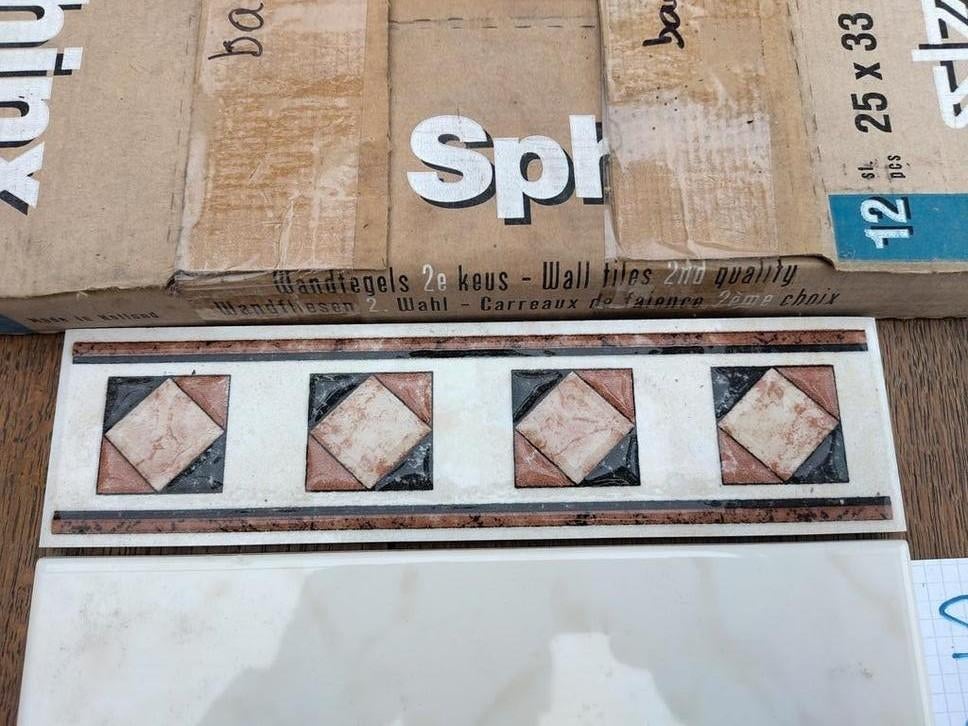 Carrelage mural « Sphinx » (0,25 m²), Enlèvement, Neuf, Carrelage mural