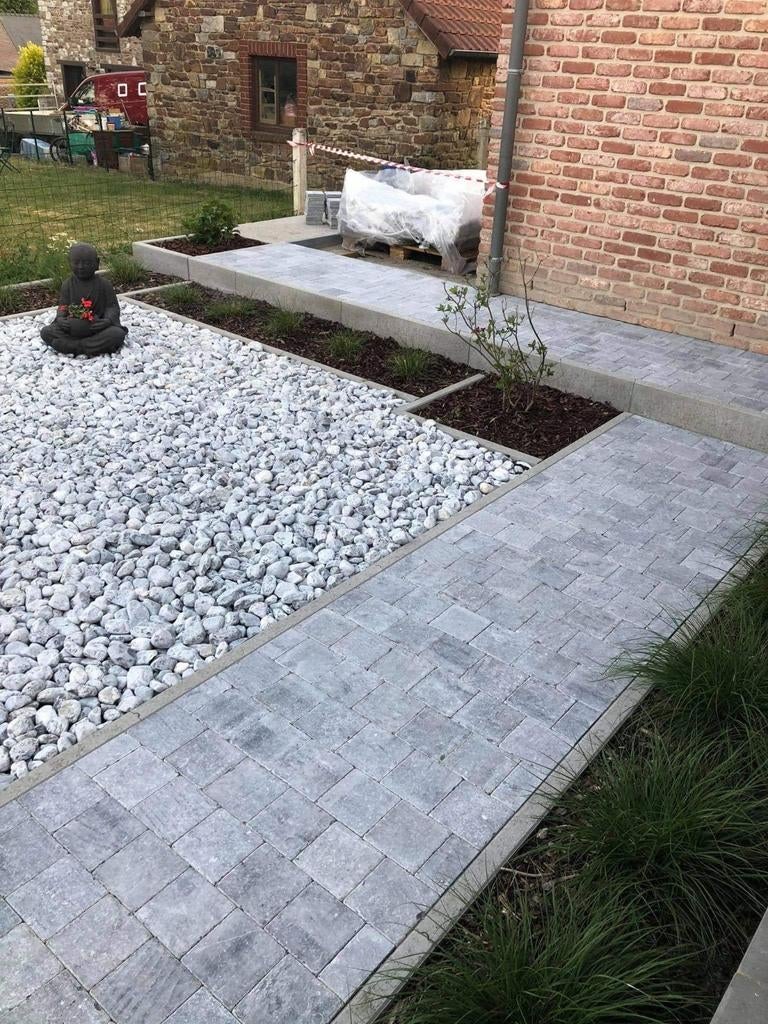 Terrasse et jardin, Jardin & Terrasse, Gravier, Rochers & Caillasse