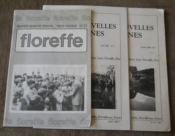 Glanes et Nouvelles glanes Floreffe (lot de 3), Livres, Histoire nationale, Enlèvement ou Envoi, Utilisé