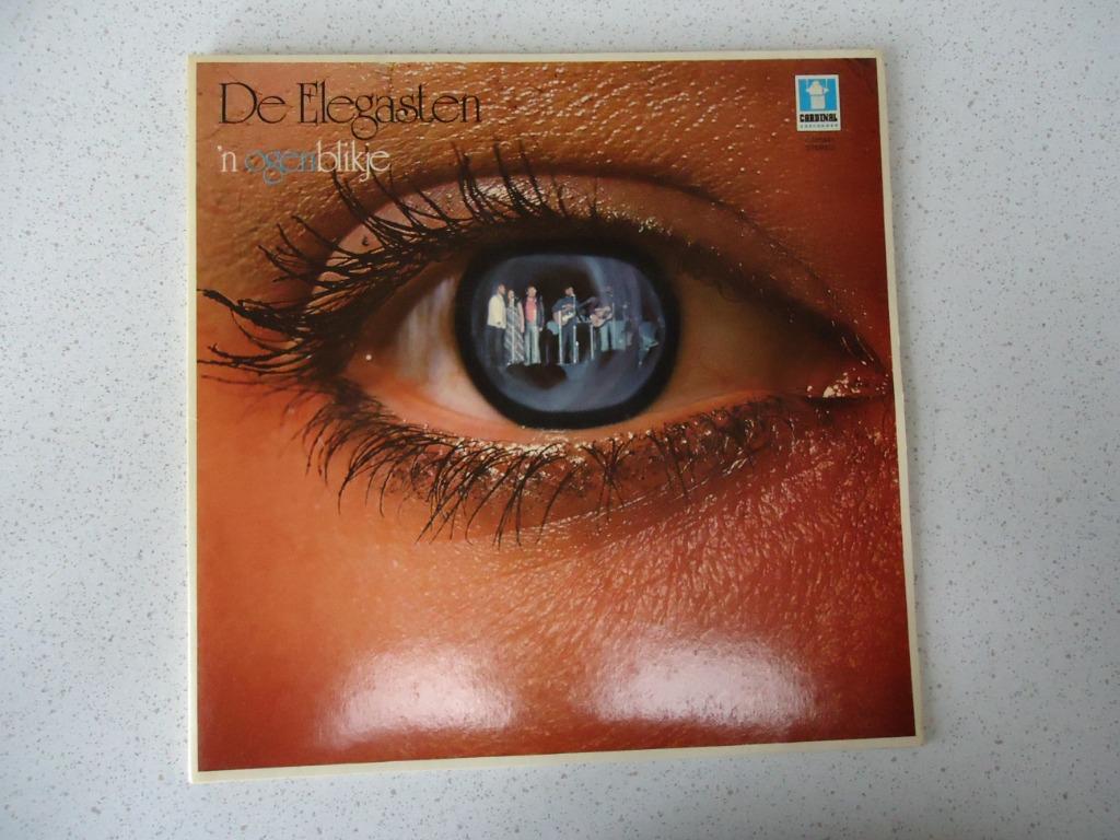 LP "De Elegasten ' N Ogenblikje anno 1975., Ophalen of Verzenden, Zo goed als nieuw, 12 inch, Levenslied of Smartlap