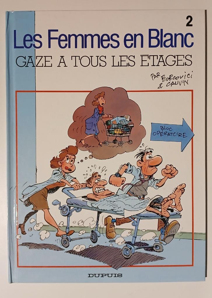 BD les Femmes en Blanc 2 Bercovici et Cauvin TTB, Une BD, Enlèvement ou Envoi, Utilisé