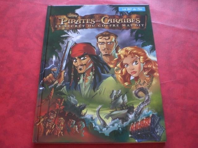 Livre: Pirates des Caraibes. Neuf., Collections, Disney, Neuf, Autres types, Autres personnages, Envoi