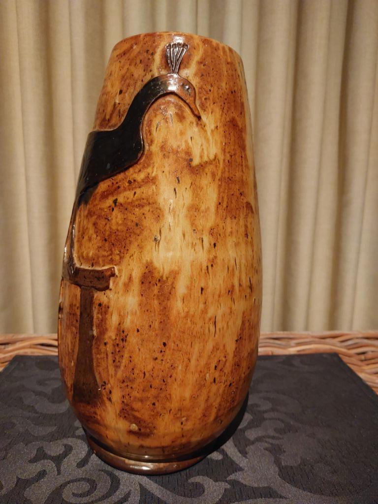 Vaas Vase BOUFFIOULX Oscar DEMOULIN authentique 1963 design, Enlèvement ou Envoi