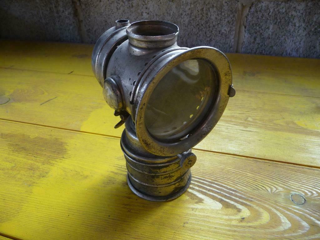 Carbuurlamp Fiets, Antiek en Kunst, Ophalen of Verzenden