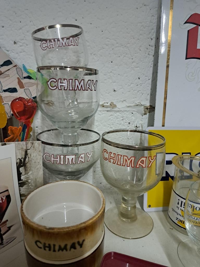 Chimay items van  glazen  openers enz, Ophalen of Verzenden, Zo goed als nieuw