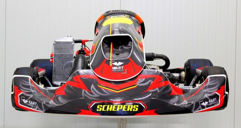 Kart Republic KR2 met NIEUWE Rotax Junior EVO2 Motor, Sport en Fitness, Karting, Zo goed als nieuw, Kart, Ophalen