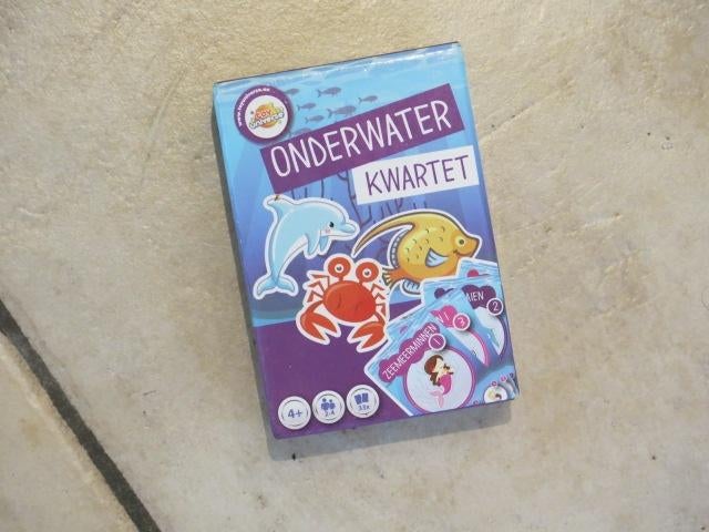 Een onderwater (van vissen tot zeemeerminnen) kwartet, 4+, Ophalen of Verzenden