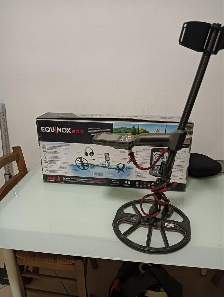 Détecteur de métaux minellab équinoxe 600, Minelab