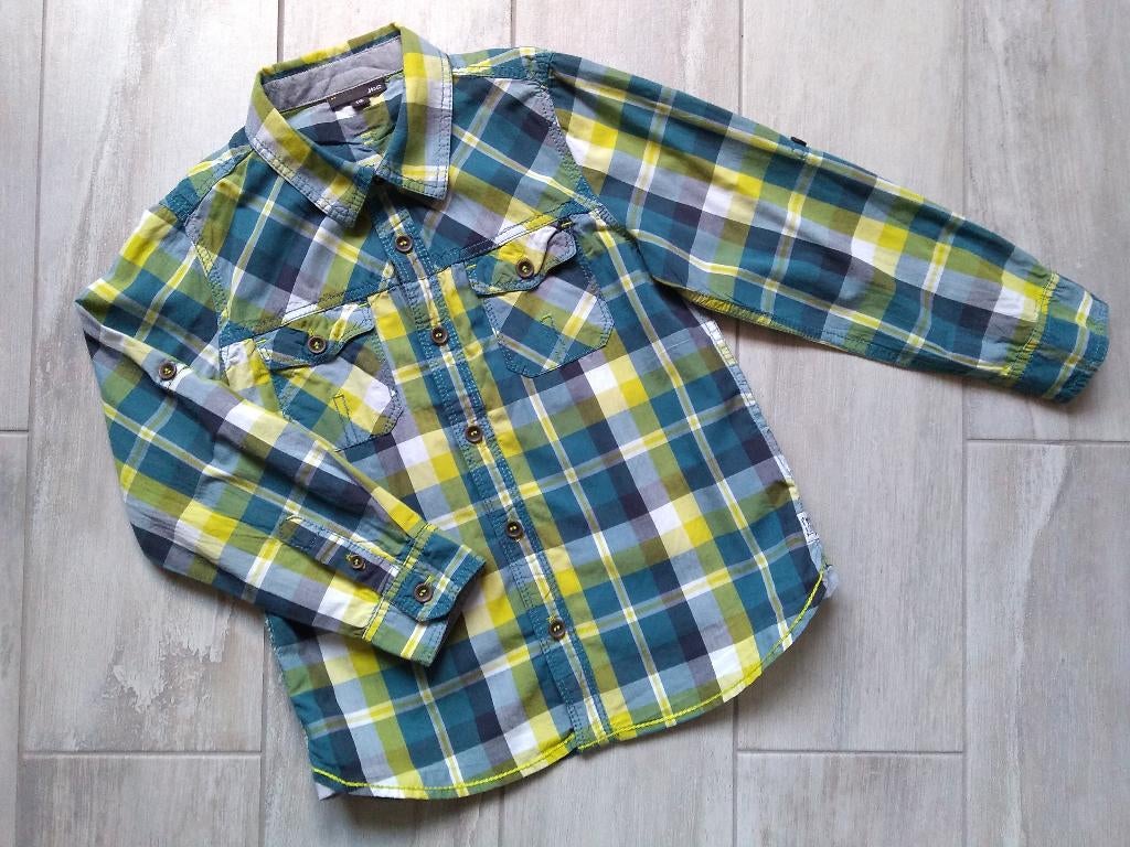 ★ M110/116 - Hemd JBC, Kinderen en Baby's, Kinderkleding | Maat 110, Overhemd of Blouse, Ophalen of Verzenden, Zo goed als nieuw