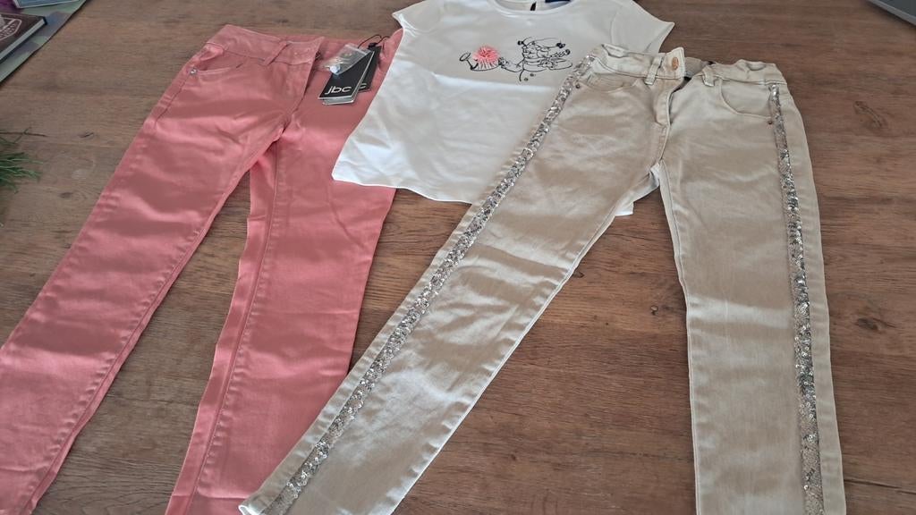 Nieuw setje jbc 122, Broek, Meisje, Ophalen of Verzenden, Nieuw