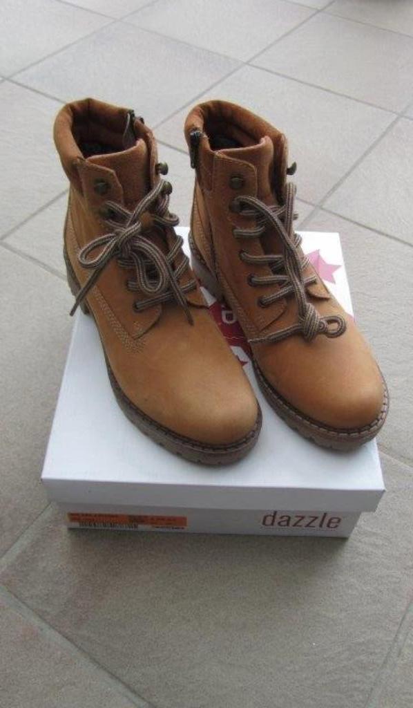 Dazzle Veterboots 39 Nieuw, Kleding | Dames, Lage of Enkellaarzen, Nieuw, Ophalen of Verzenden, Dazzle