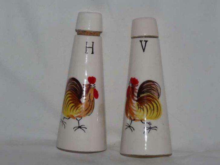 Oud olie en azijnstel, Antiek en Kunst, Ophalen of Verzenden