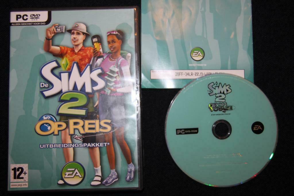 Sims 2 voor PC: uitbreidingspakket Op Reis, 1 speler, Ophalen of Verzenden, Zo goed als nieuw, Eén computer