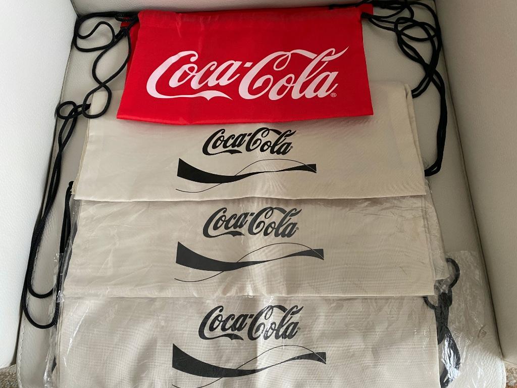 Coca-Cola rugzakjes (sportzakje, zwemzakje) NIEUW, Ophalen of Verzenden, Nieuw, Gebruiksvoorwerp