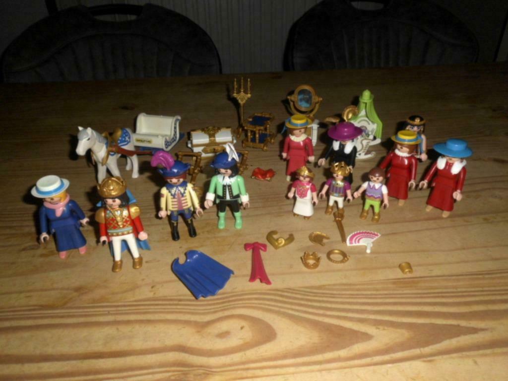 playmobil middeleeuwen, koning, prins en prinsjes,..., Kinderen en Baby's, Speelgoed | Playmobil, Ophalen of Verzenden, Zo goed als nieuw