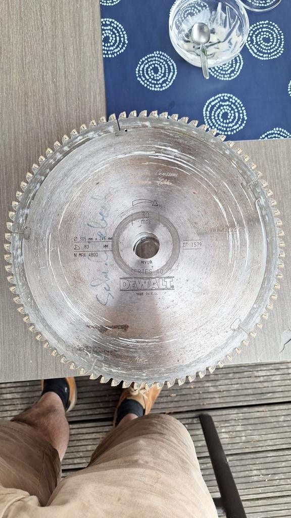 Cirkelzaagblad DEWALT, Enlèvement, Comme neuf