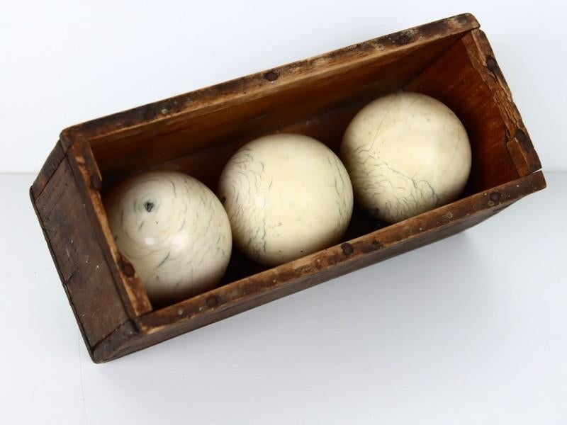 Biljartballen, Ophalen, Gebruikt, Keu of Ballen