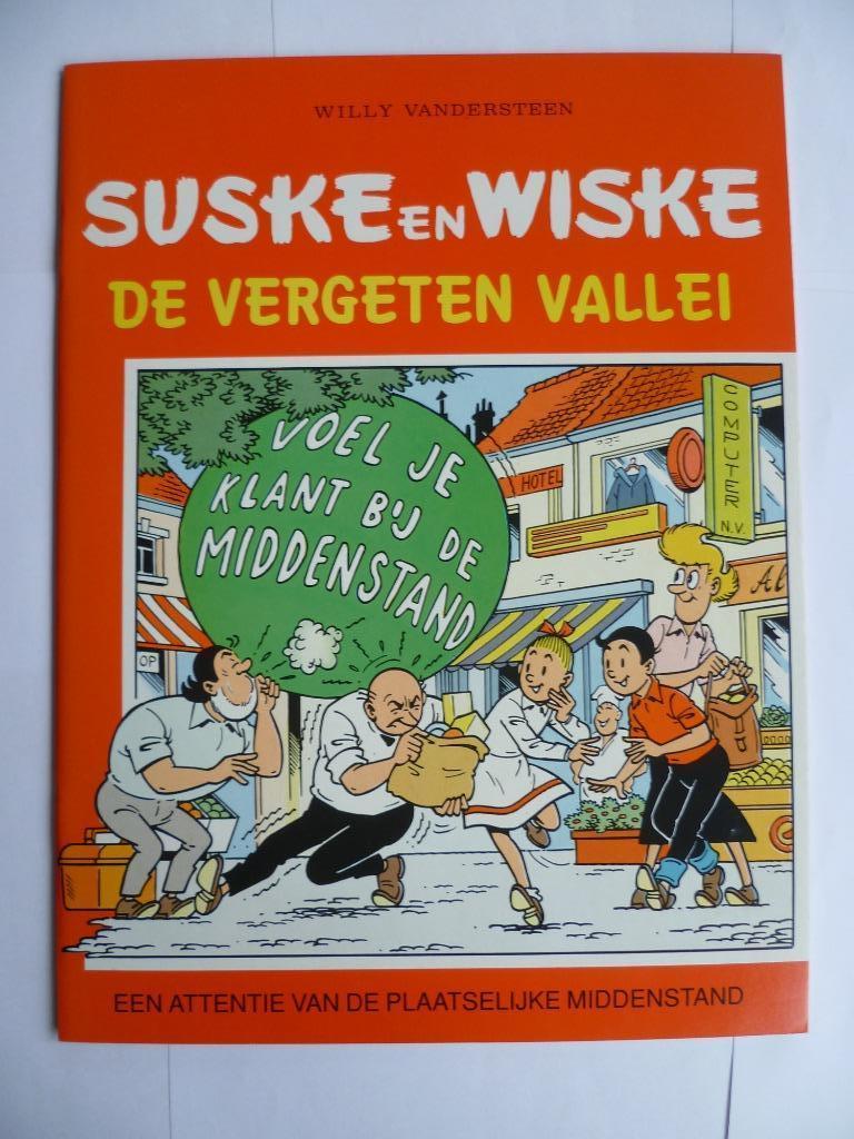 S&W RECLAMEUITGAVE"DE VERGETEN MIDDENSTAND"+STICKERS UIT1989, Neuf, Willy Vandersteen, Une BD, Envoi