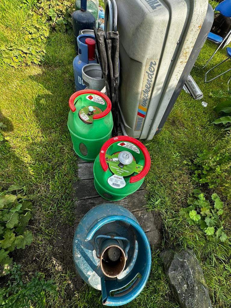 bouteilles de gaz pour caravanes/camping-cars/bateaux, Enlèvement