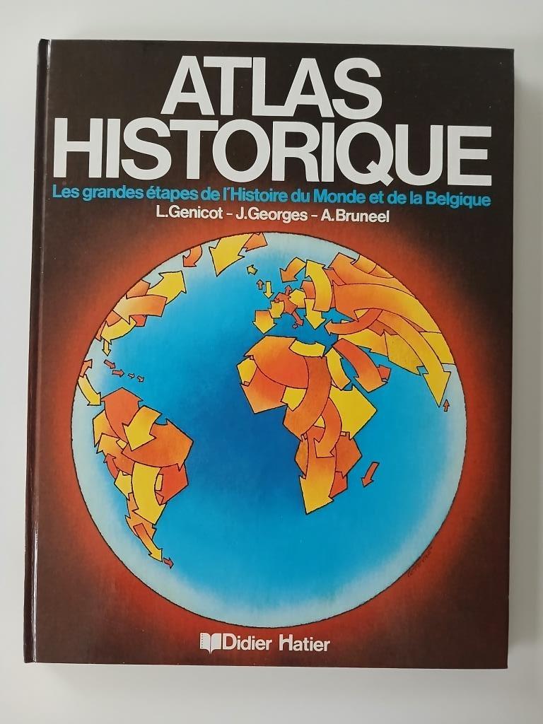 Atlas historique - Didier Hatier - 1984, Livres, Histoire, Hatier, Comme neuf, Enlèvement