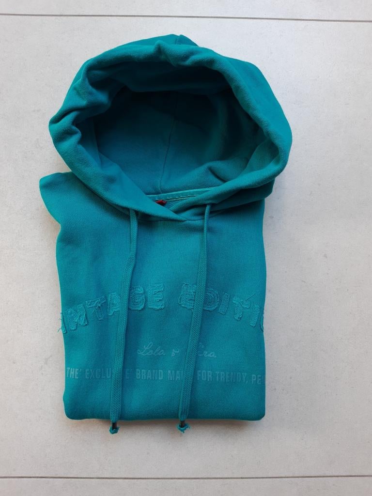 Pull/sweat à capuche bleu pour femme Lola & Liza taille XXS, Enlèvement ou Envoi, Lola & Liza, Taille 34 (XS) ou plus petite, Porté