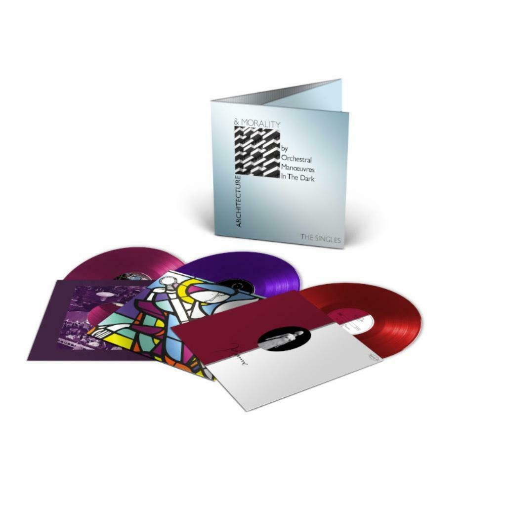 Vinyl 3LP OMD Architecture & Morality Singles COLOURED NIEUW, Enlèvement ou Envoi, Neuf, dans son emballage, 12 pouces