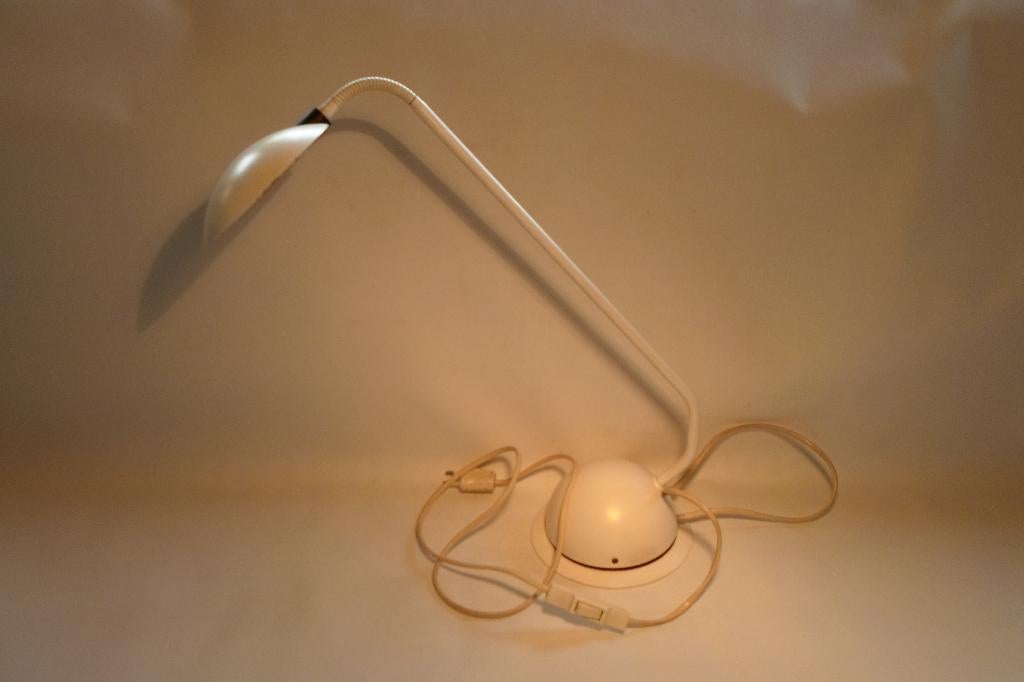 Lampe de bureau Herda crème, Enlèvement, Utilisé, Métal, Vintage Design