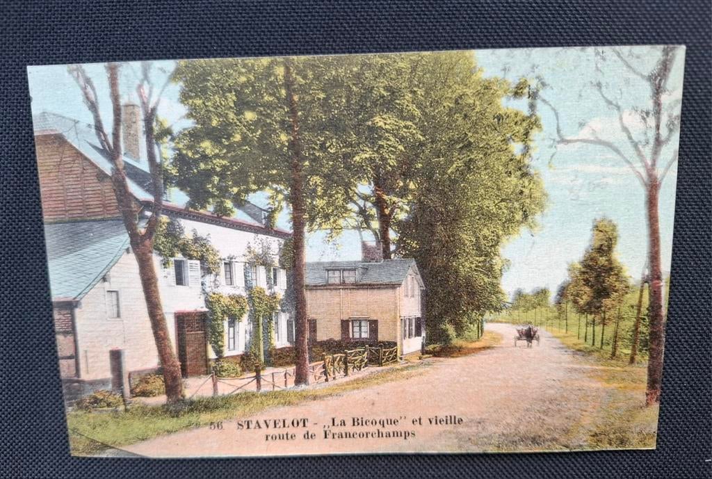 Stavelot, la bicoque et vieille route de Francorchamps, Enlèvement ou Envoi, Non affranchie, Liège