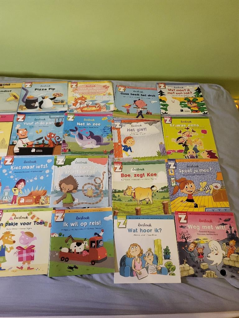 Zonnekind voorleesboekjes, 29 stuks, Averbode, Ophalen, Gelezen, 3 tot 4 jaar