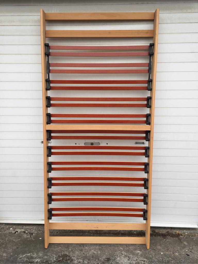 Degelijke lattenbodem Elisma by Lattoflex, Huis en Inrichting, Ophalen, 90 cm, Eenpersoons, Zo goed als nieuw