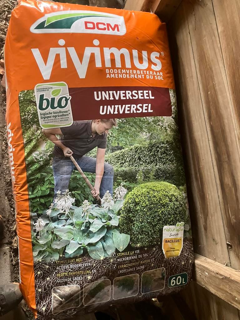 Vivimus bodemverbeteraar/ aanplantaarde 60 L, Ophalen