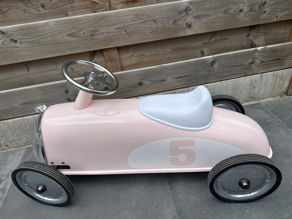 Loopauto Rider roze - Baghera, Ophalen, Zo goed als nieuw, Loopvoertuig
