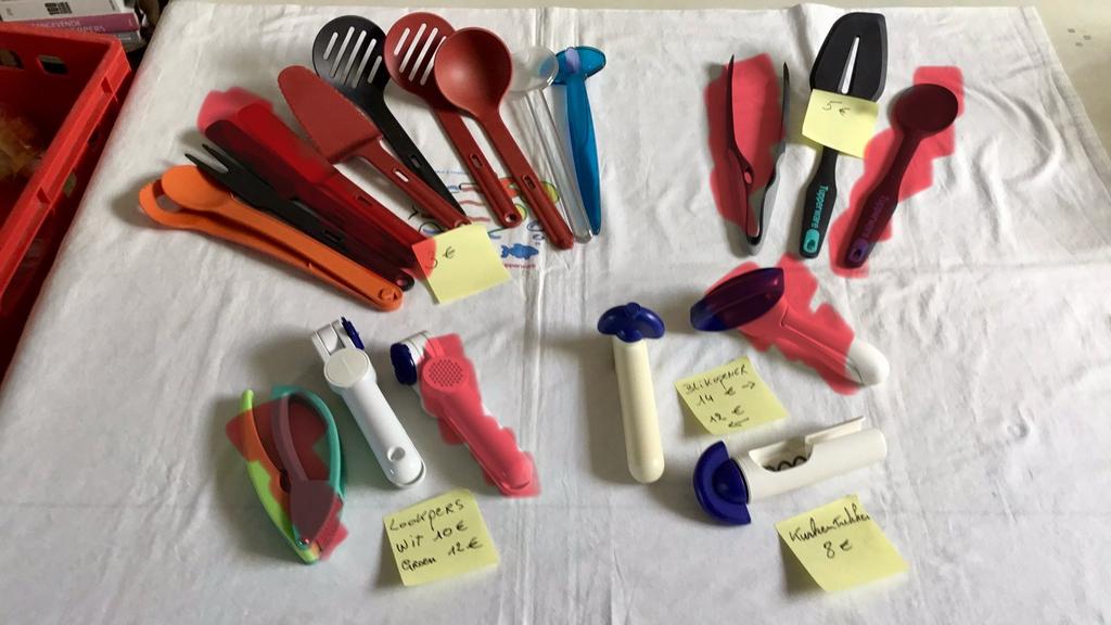 Keukenhulpjes tupperware, Huis en Inrichting, Ophalen of Verzenden