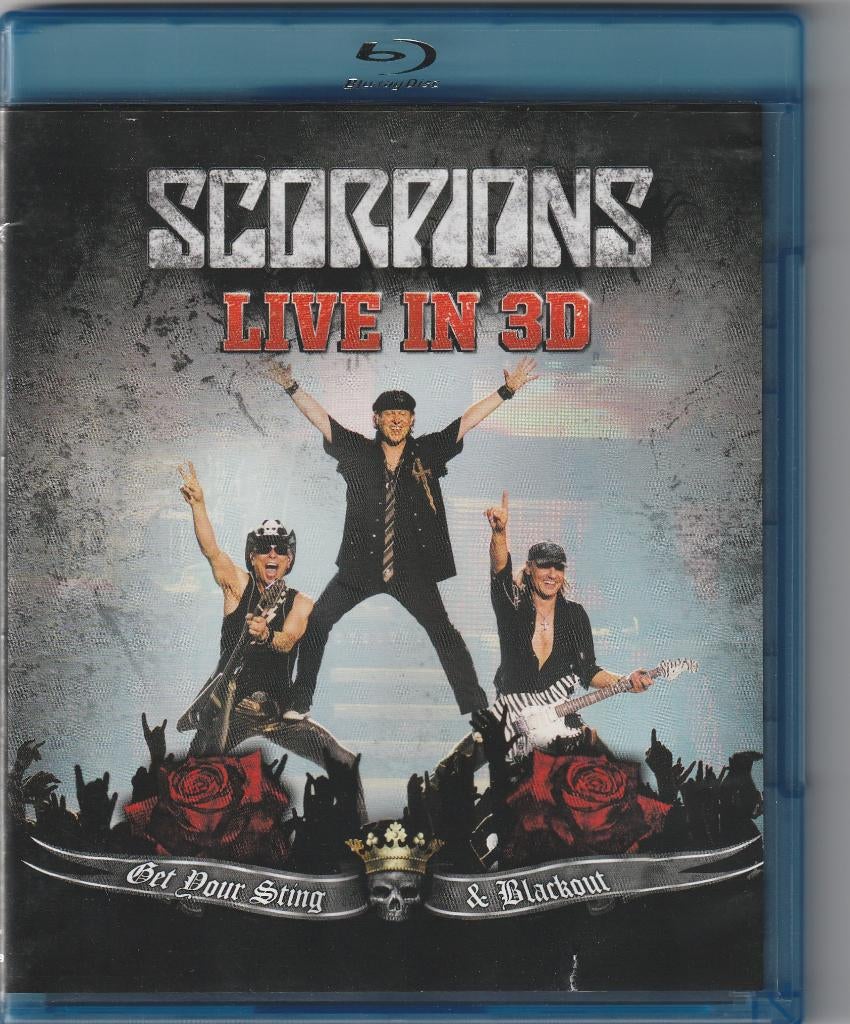 Blu-ray Scorpions Live en 3D, Enlèvement ou Envoi, Comme neuf