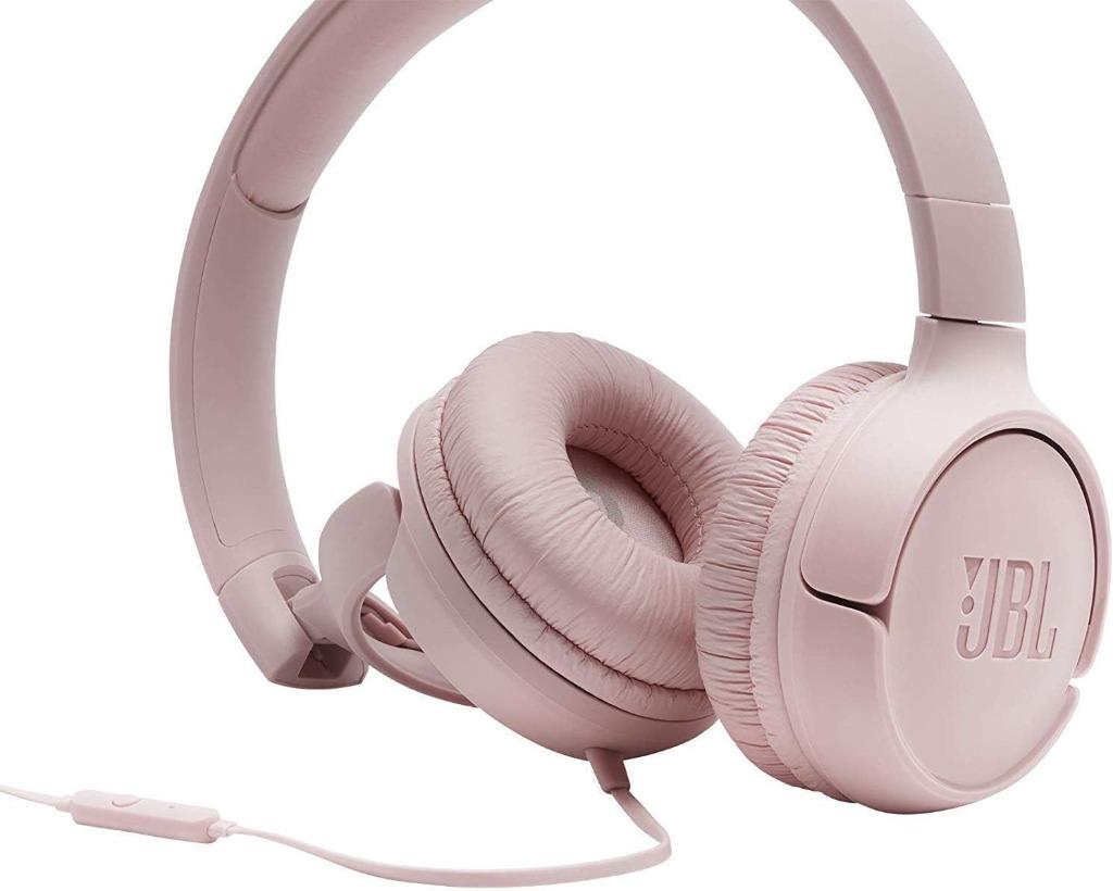 JBL Tune500 ROZE - Bekabelde on-ear hoofdtelefoon, Ophalen of Verzenden, Nieuw