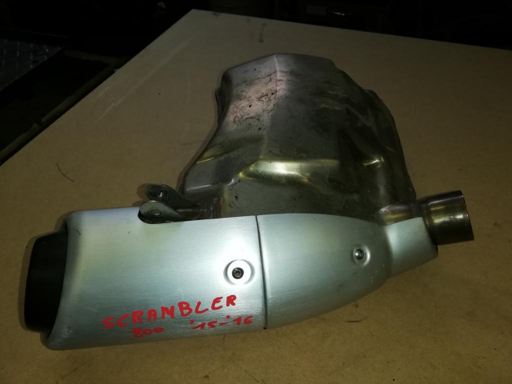 ducati scrambler 800 originele uitlaat demper, Ophalen of Verzenden, Gebruikt