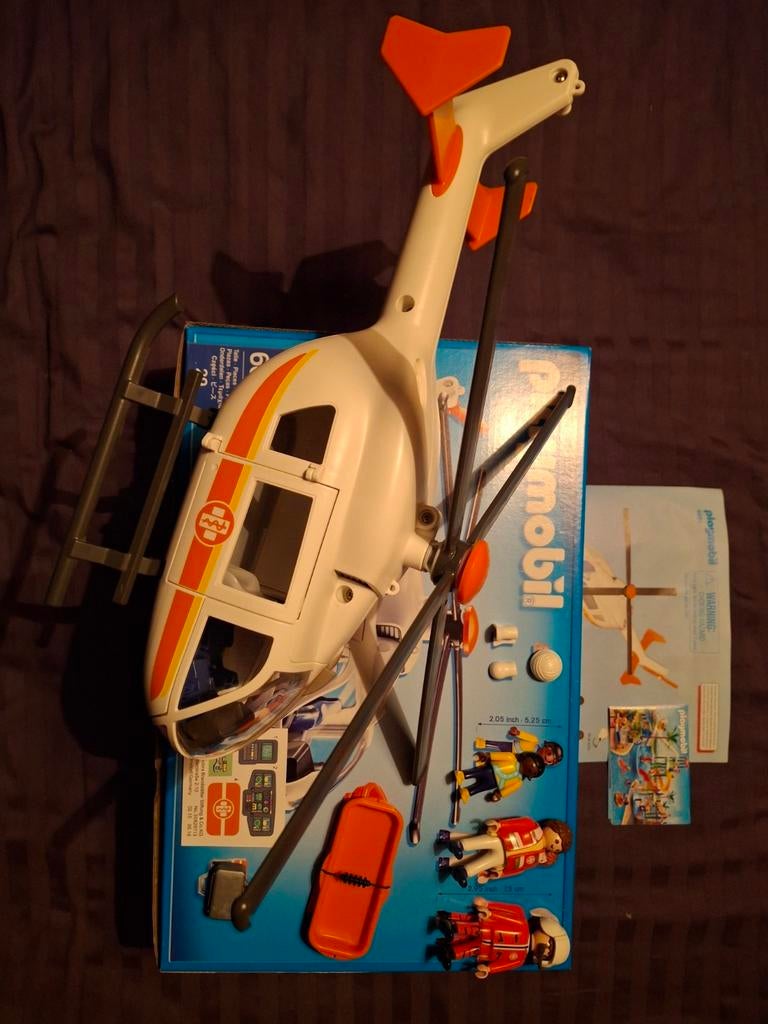 Hélicoptère de traumatologie, Playmobil 6686, Enlèvement ou Envoi, Comme neuf