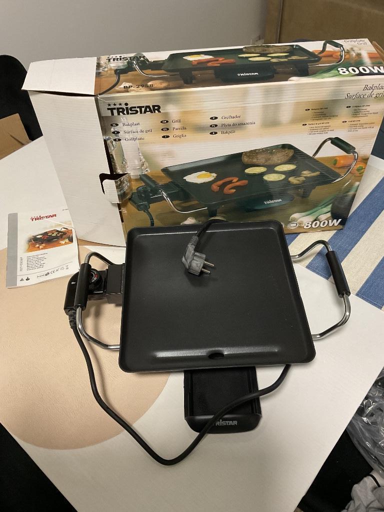 Grill, bakplaat, Enlèvement, Comme neuf, Gril de table