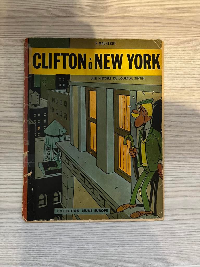 Clifton à New York, Une BD, Enlèvement ou Envoi, Utilisé