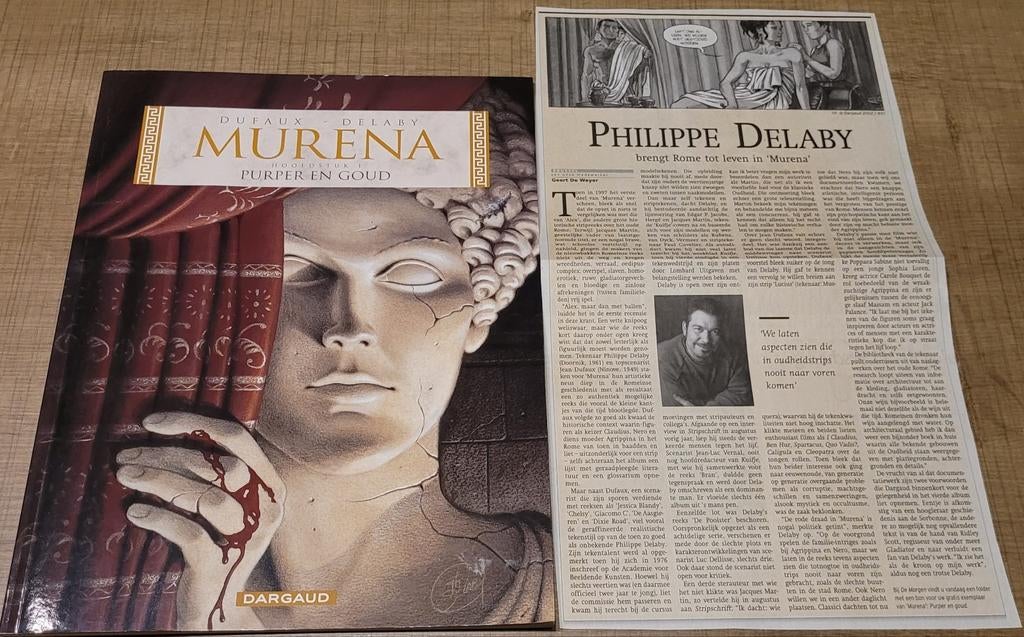 Murena - Purper en goud (Dargaud), Eén stripboek, Ophalen of Verzenden, Zo goed als nieuw